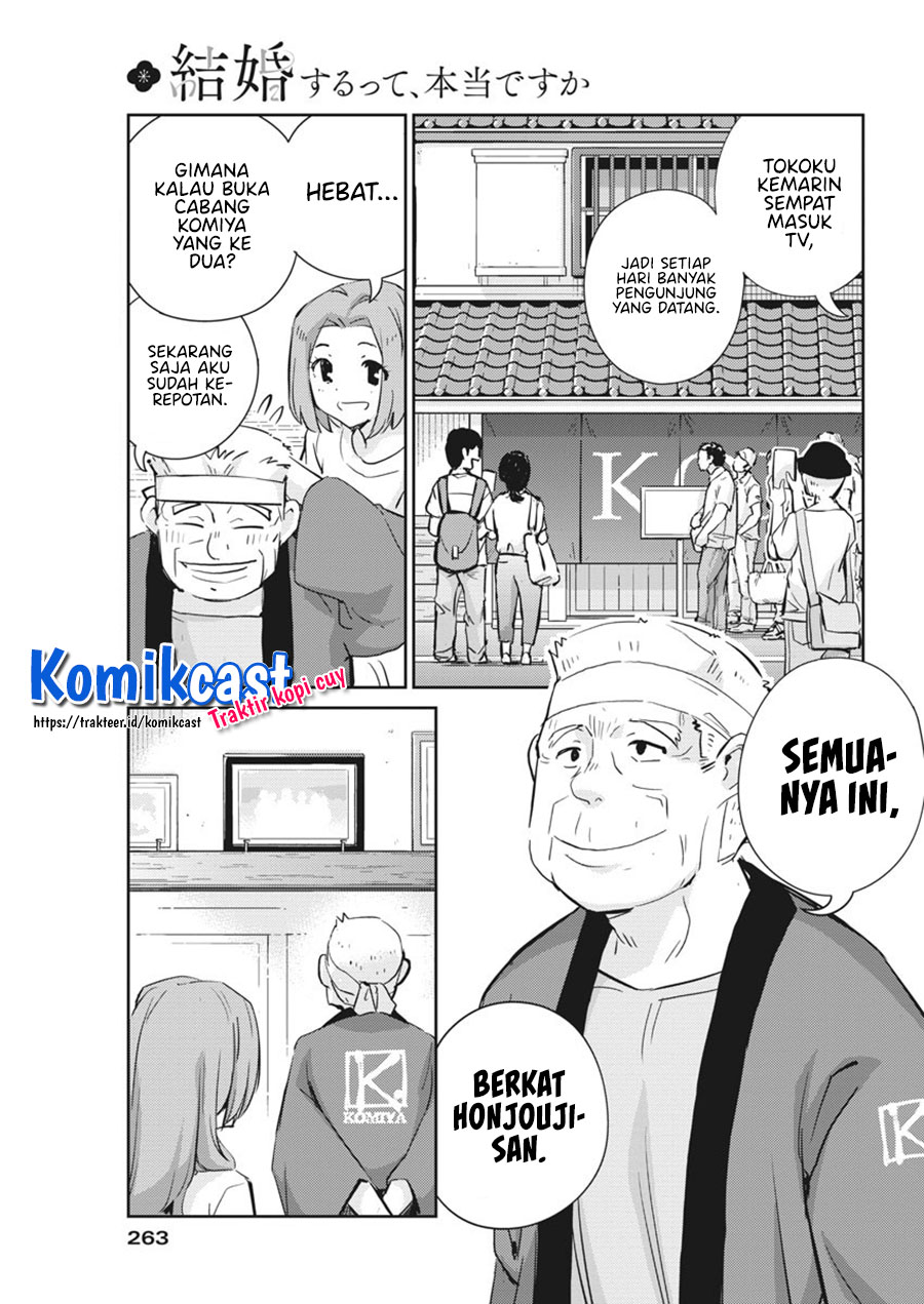 Kekkon Surutte, Hontou Desu ka? Chapter 63 Gambar 5